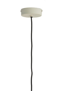 Hanging lamp 40x25 cm ELIMO matt cream