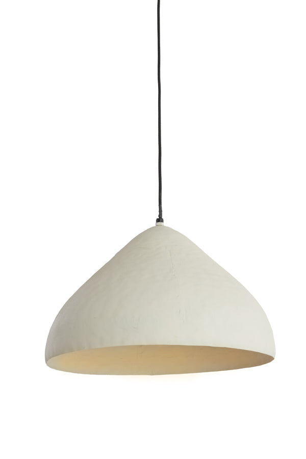 Hanging lamp 40x25 cm ELIMO matt cream