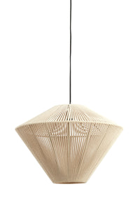 Hanging lamp 56x43 cm FELIDA cream