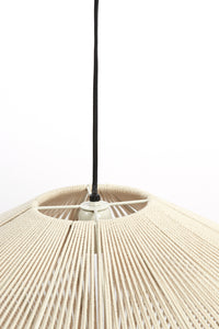 Hanging lamp 56x43 cm FELIDA cream