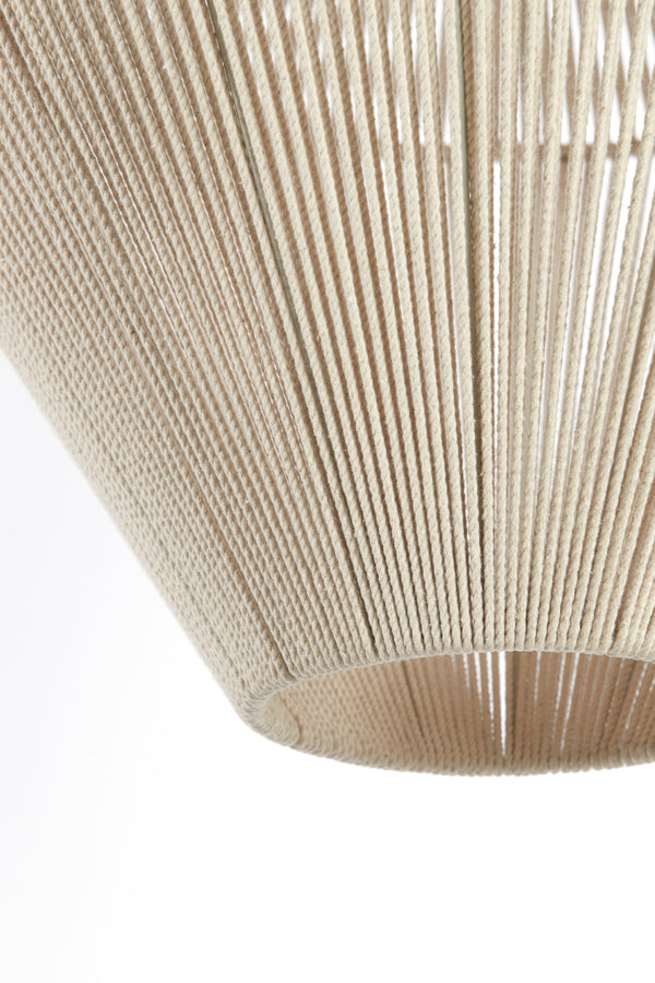 Hanging lamp 56x43 cm FELIDA cream