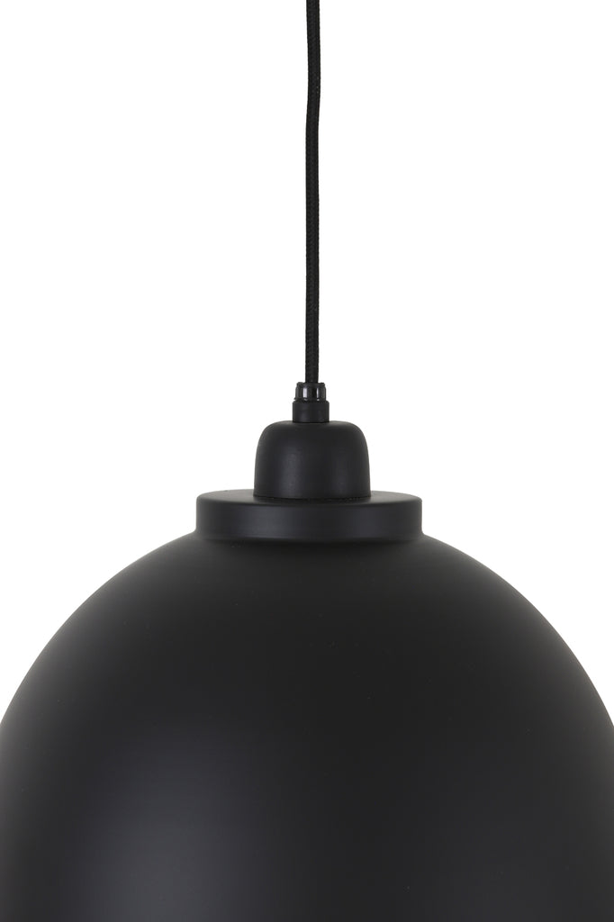 Hanging lamp 30x26 cm KYLIE black-matt nickel