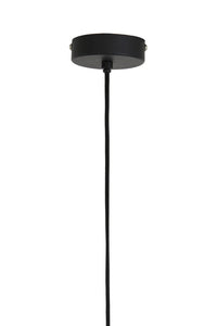 Hanging lamp 30x26 cm KYLIE black-matt nickel