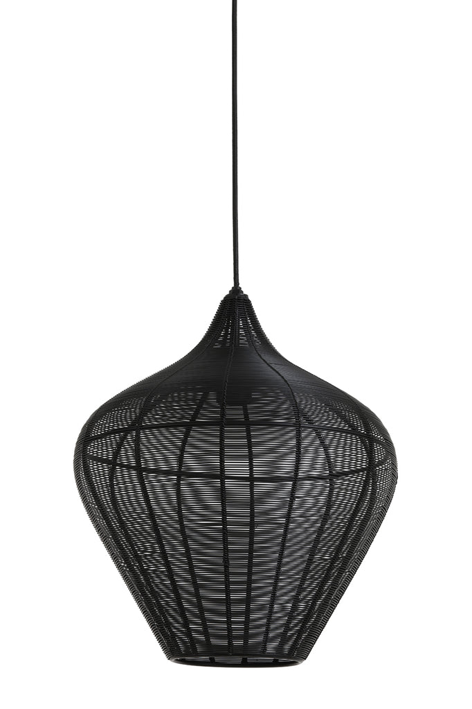 Hanging lamp 36x40 cm ALVARO matt black