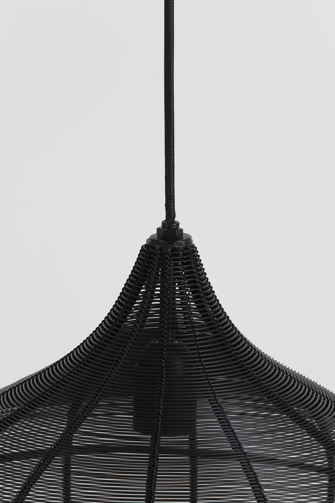 Hanging lamp 36x40 cm ALVARO matt black