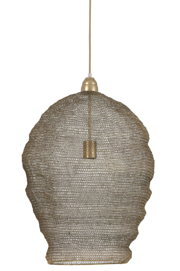 Hanging lamp 45x60 cm NIKKI wire antique bronze