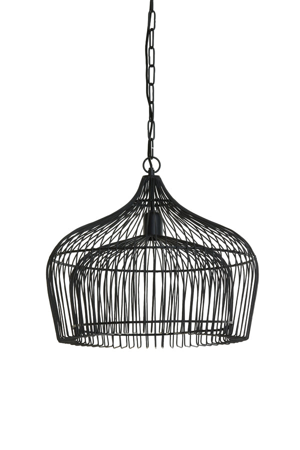 Hanging lamp 58x47 cm KRISTEL matt black