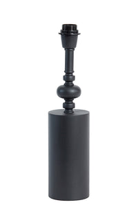 Lamp base 10x44 cm HELABIMA matt black