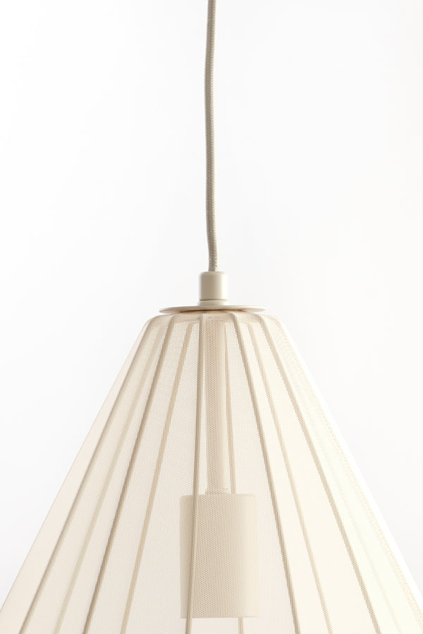 Hanging lamp 28x40 cm ITELA sand