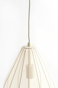 Hanging lamp 28x40 cm ITELA sand