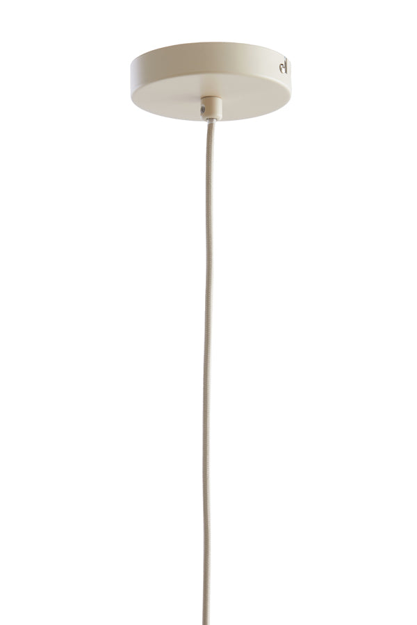 Hanging lamp 28x40 cm ITELA sand