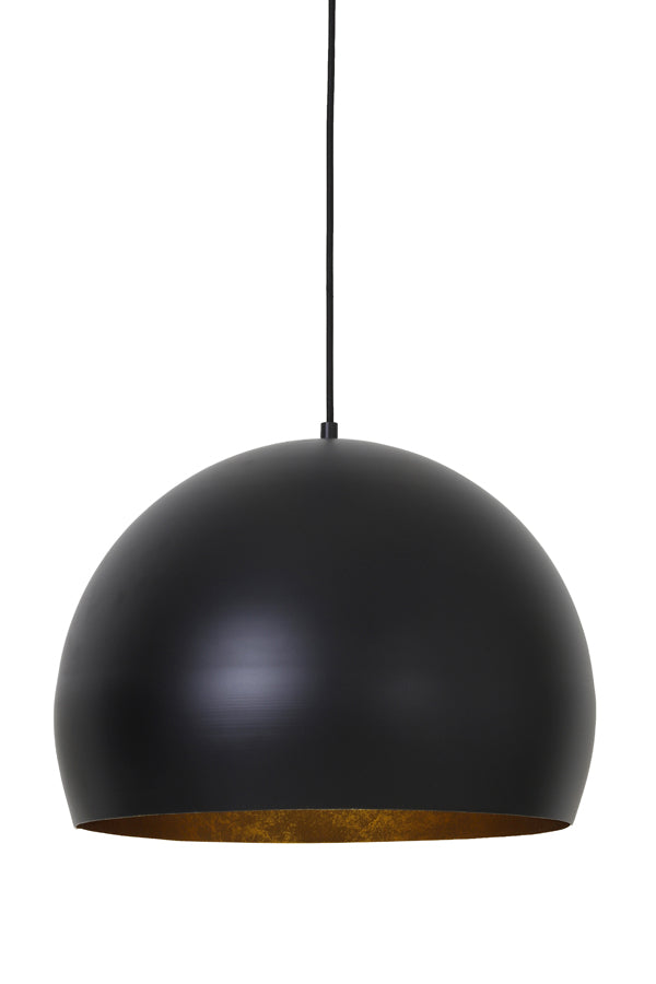 Hanging lamp 45x32,5 cm JAICEY matt black-gold