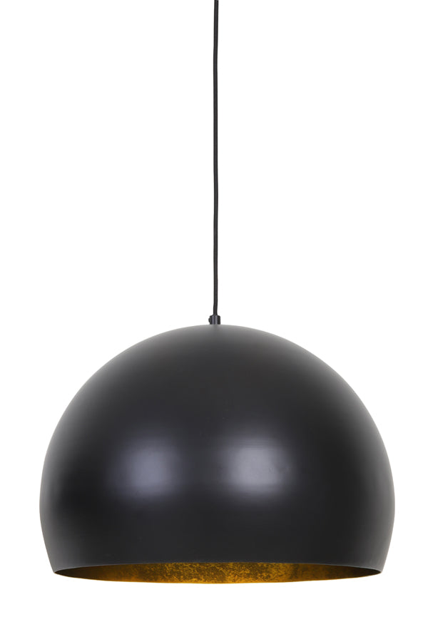 Hanging lamp 56x40 cm JAICEY matt black-gold