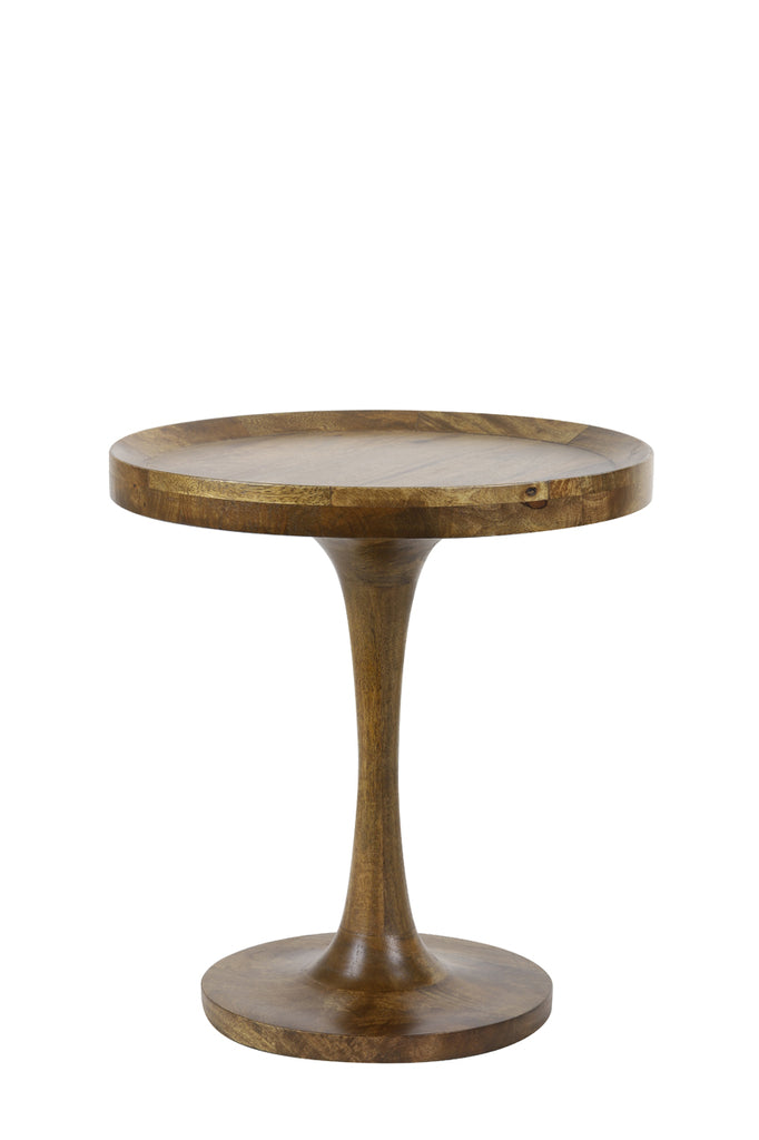 Side table 50x53 cm JOEKON wood oil brown