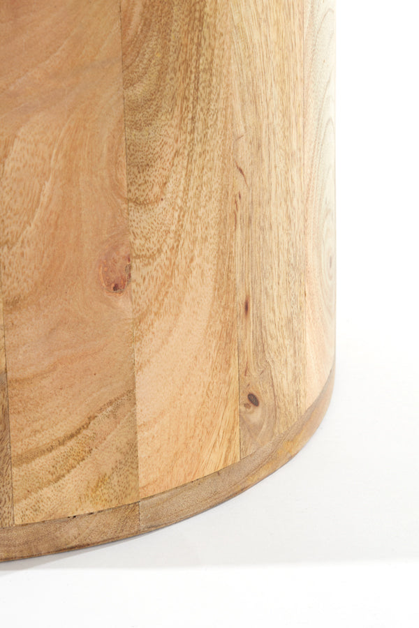 Side table 60x44 cm KALOMO wood natural