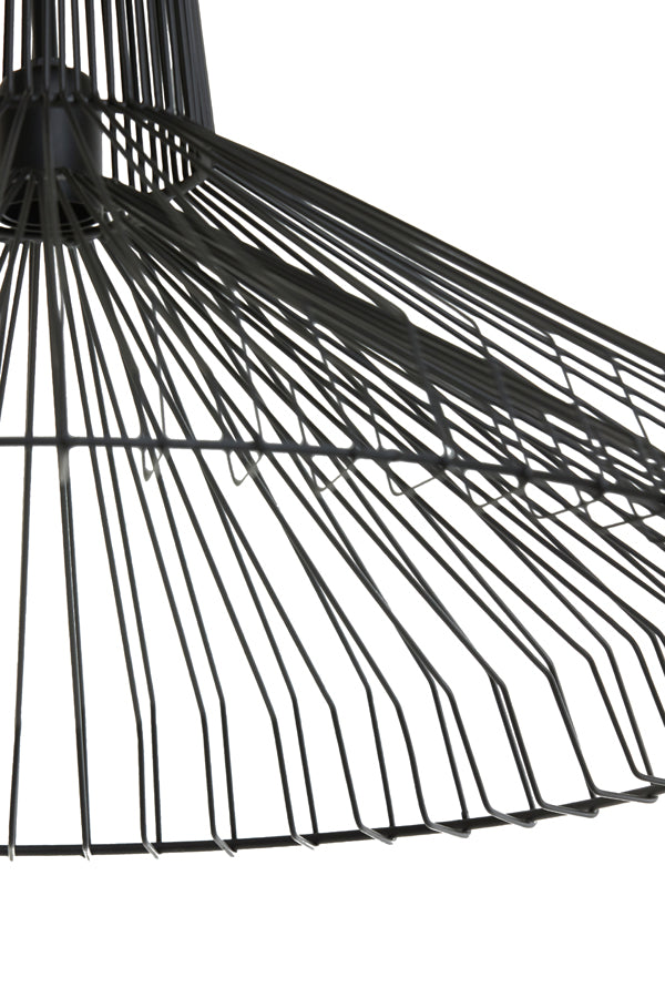 Hanging lamp 65x37 cm KASPER matt black