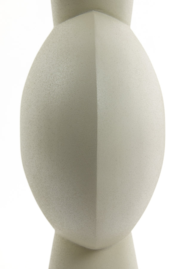 Vase deco XXL 47x26x100 cm KAVANDU light grey