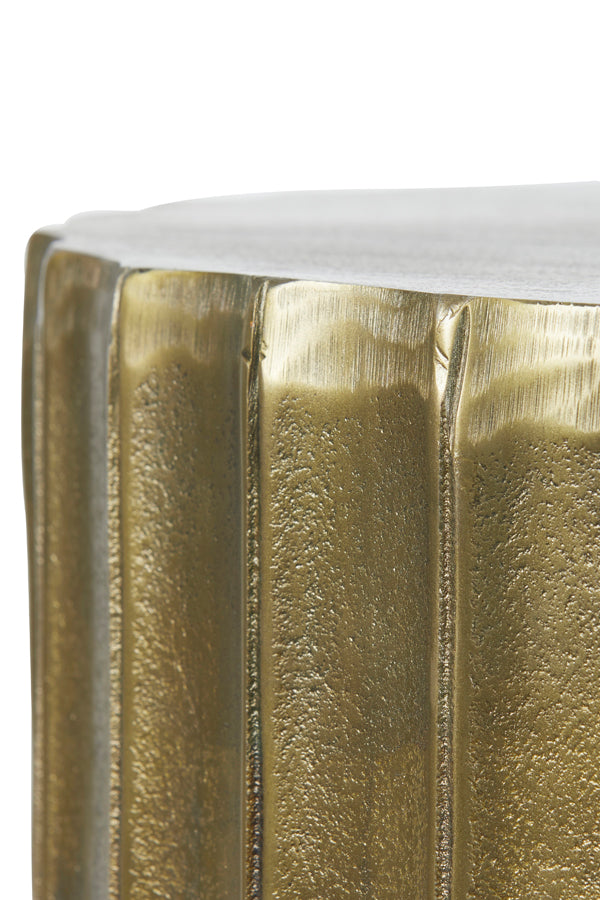 Side table 45x39 cm KAVANGO antique bronze