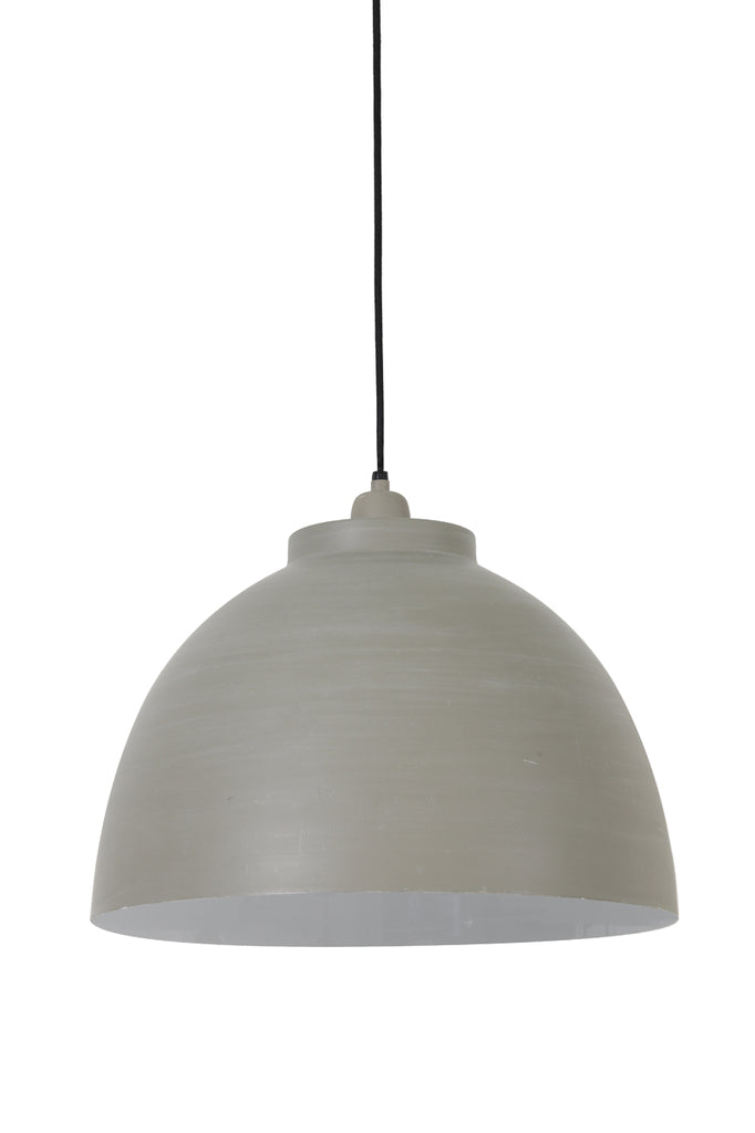 Hanging lamp 45x32 cm KYLIE concrete-white