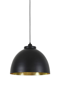 Hanging lamp 45x32 cm KYLIE black-gold