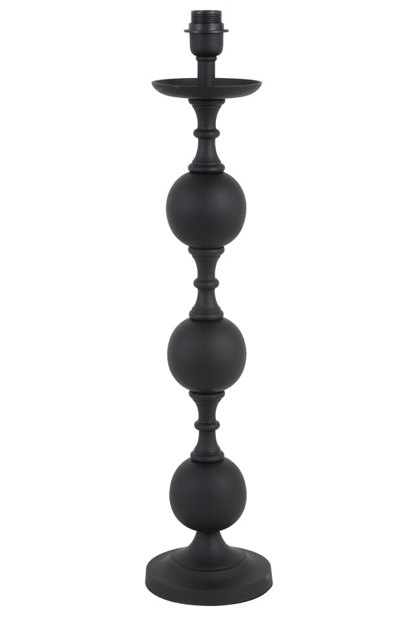 Lamp base 17x70 cm LESANE matt black