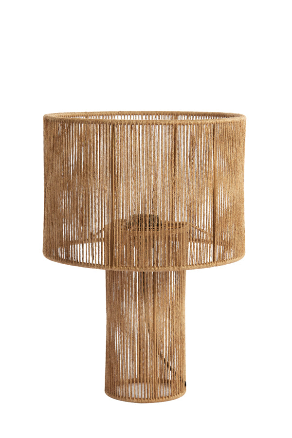 Table lamp 30x43 cm LAVATERA jute natural