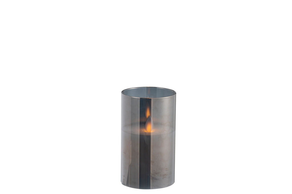 Ledlamp Shining Glass Grey Small