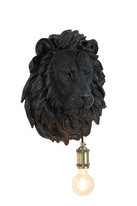 Wall lamp 33,5x19x40,5 cm LION matt black