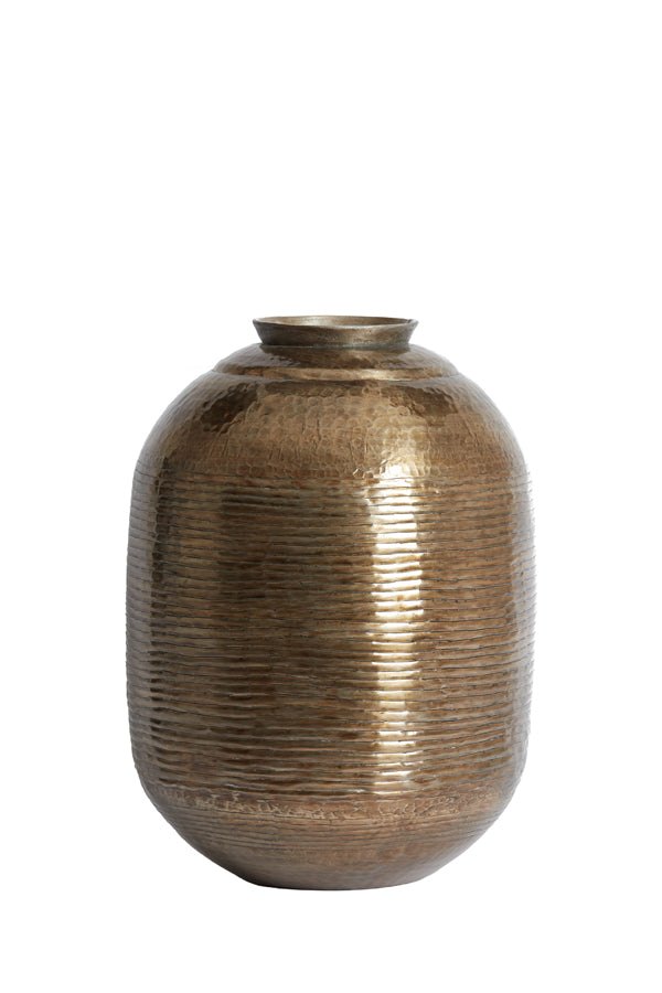 Vase deco 37x49 cm LISBOA antique gold