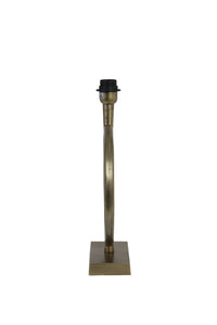 Lamp base 30x12,5x35 cm LIVU raw antique bronze