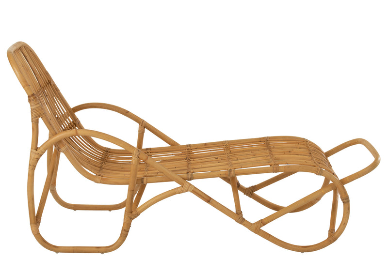 Lounge Chair Els Rattan Natural