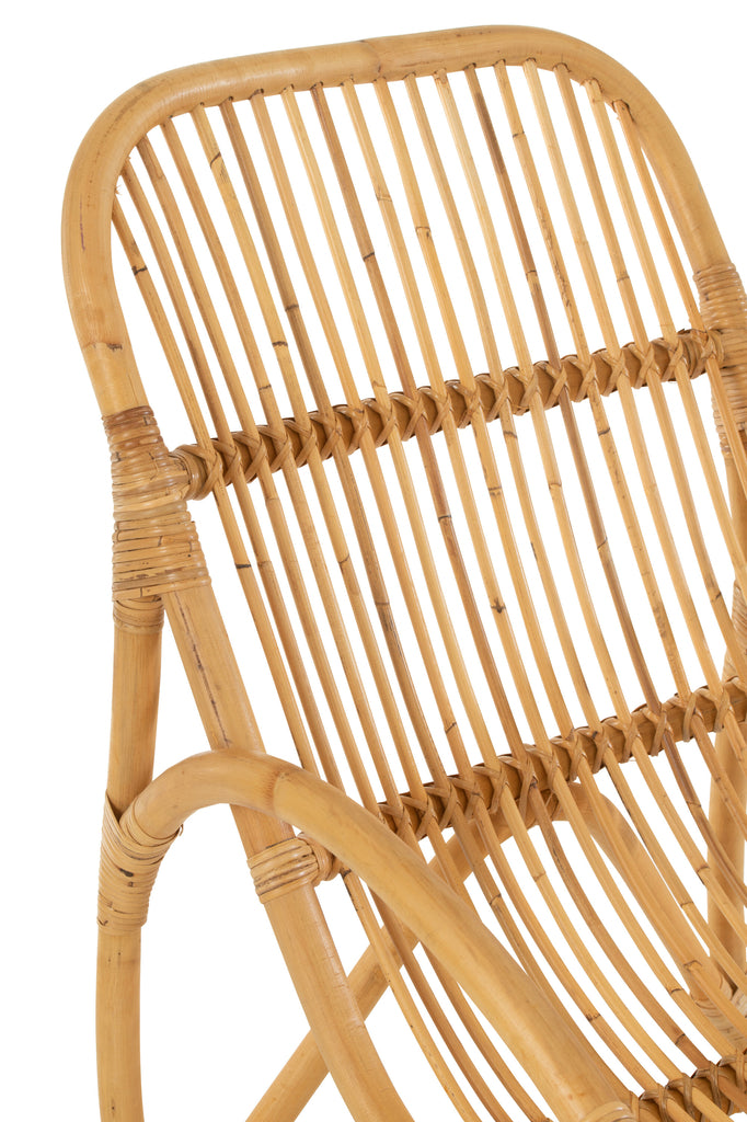 Lounge Chair Els Rattan Natural