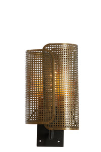 Wall lamp 20x16x38,5 cm MACI antique bronze+matt black