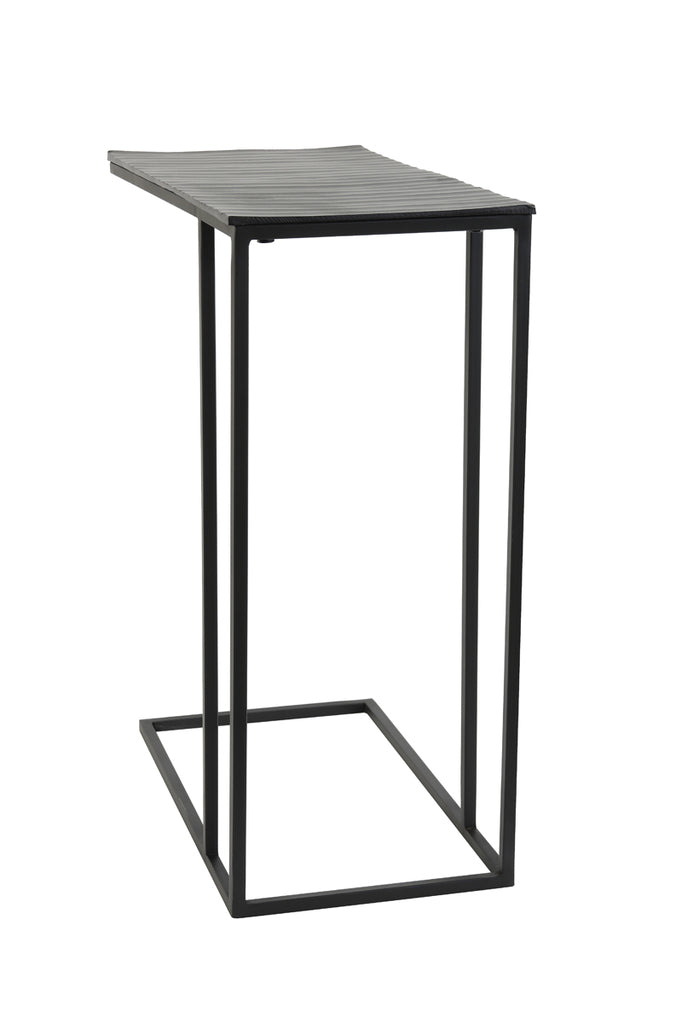 Side table 48x26x60 cm MACY matt black