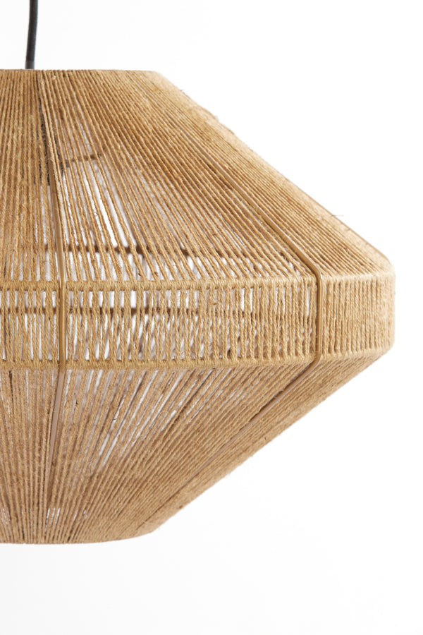 Hanging lamp 50x31 cm MALLOW jute natural