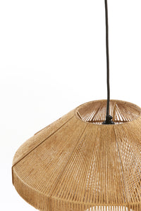 Hanging lamp 50x31 cm MALLOW jute natural