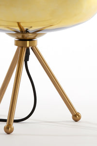 Table lamp 30x43 cm MAYSON glass gold-clear+gold