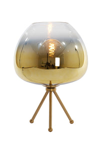 Table lamp 30x43 cm MAYSON glass gold-clear+gold