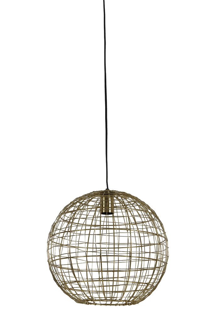 Hanging lamp 35x33 cm MIRANA gold