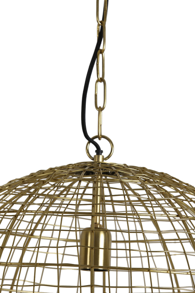 Hanging lamp 55x55 cm MIRANA gold