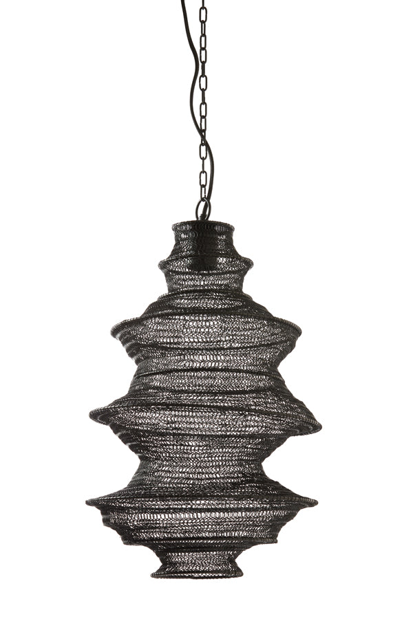 Hanging lamp 31x55 cm NAKISHA matt black