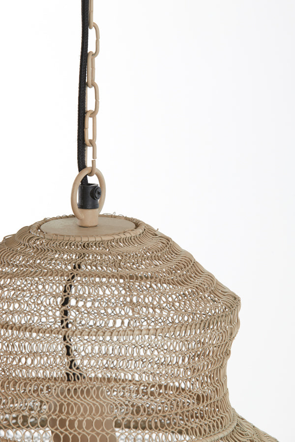 Hanging lamp 48x82 cm NAKISHA sand