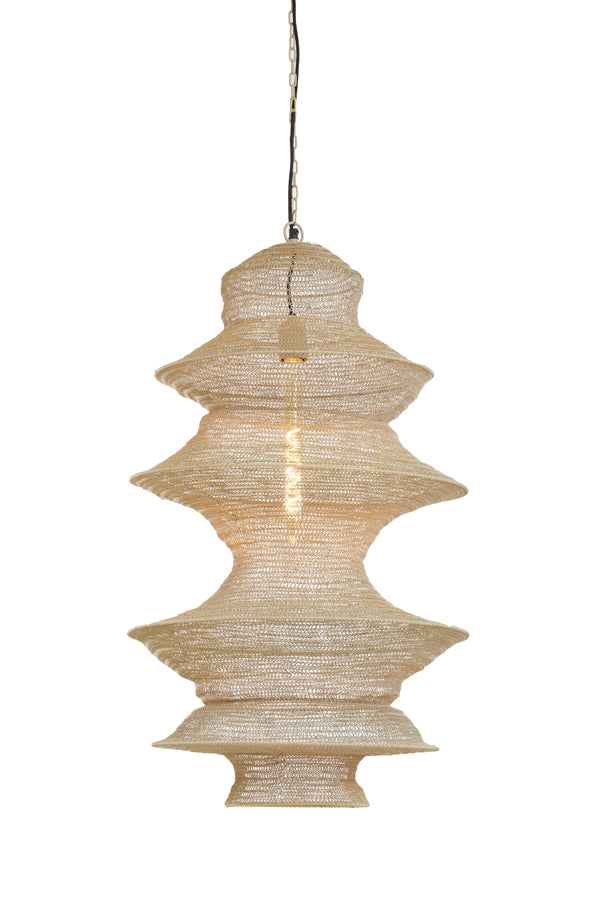 Hanging lamp 48x82 cm NAKISHA sand