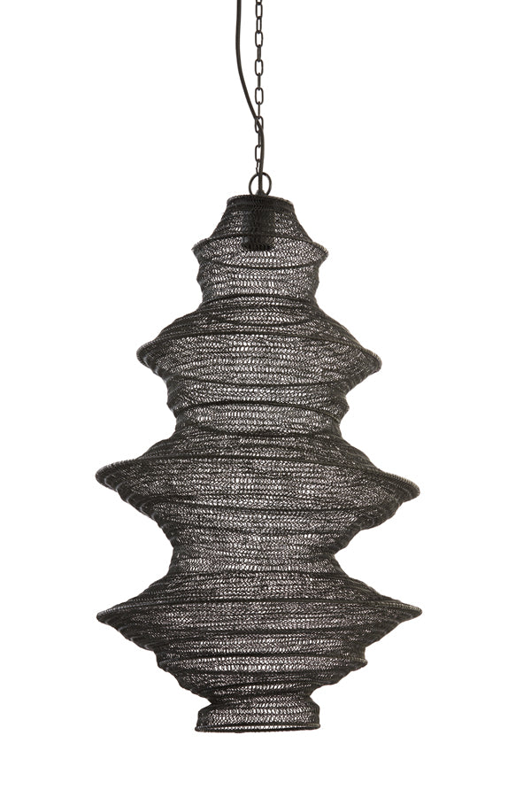 Hanging lamp 40x70 cm NAKISHA matt black