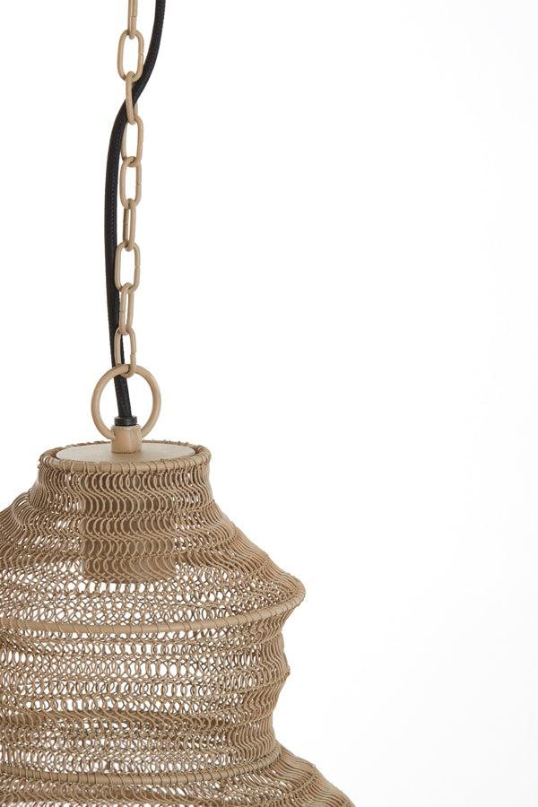 Hanging lamp 40x70 cm NAKISHA sand