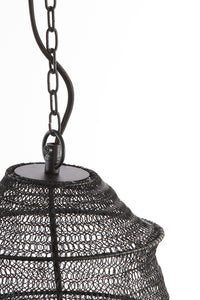 Hanging lamp 48x82 cm NAKISHA matt black