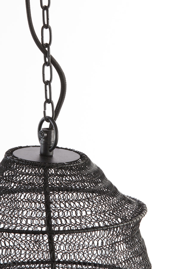 Hanging lamp 48x82 cm NAKISHA matt black