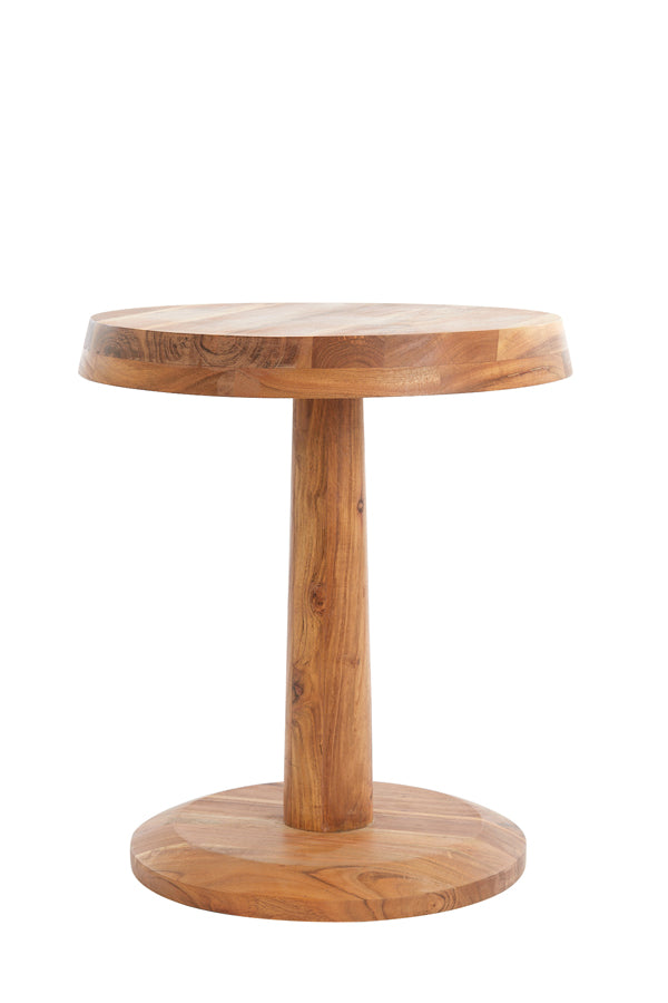 Side table 46x52 cm NALAGU mango wood natural