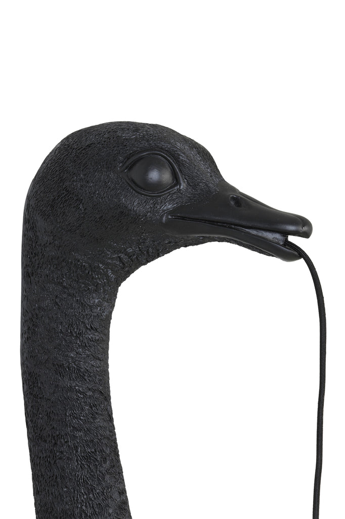 Wall lamp 25x19x72 cm OSTRICH matt black