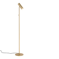 Paris Floor Lamp - Lamp in brass with a 210 cm fabric cord Bulb: GU10/5W LED IP20